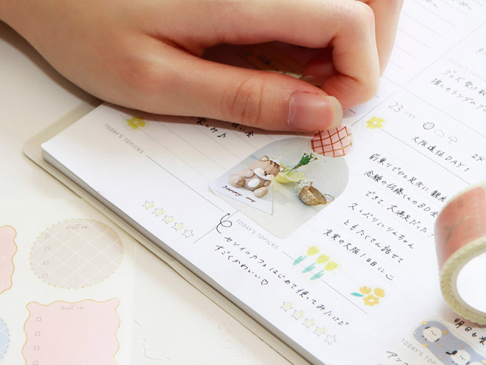 B6ウィークリーブロック ダイアリー 推し活 思い出 記録 イベント